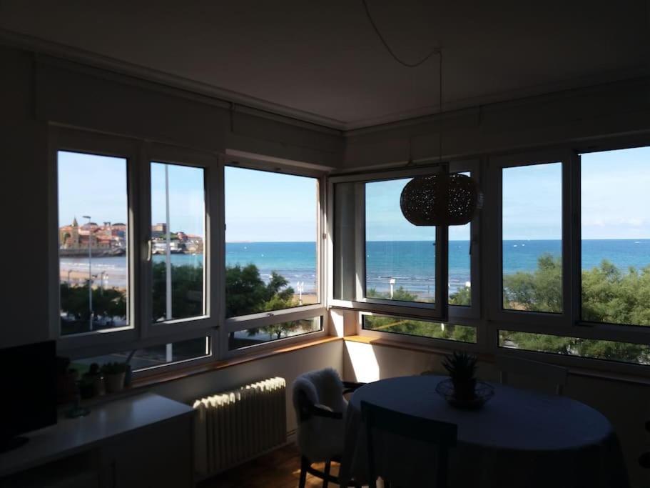 La Siete De San Lorenzo Gijón Extérieur photo